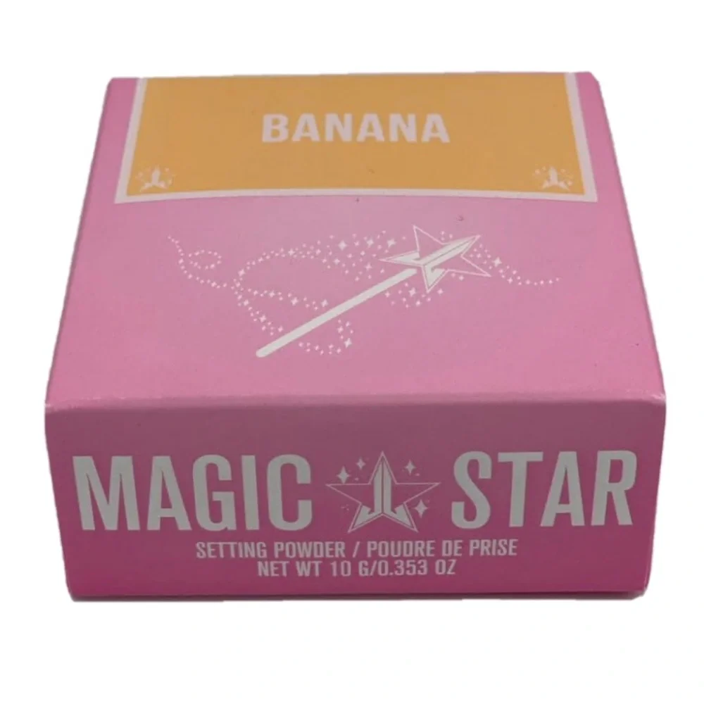 NIB Jeffree Star Cosmetics Magic Star Luminous Setting Powder in Banana JSC
